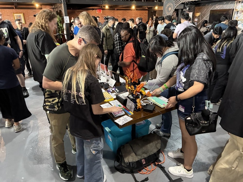 Image of a keyboard meetup